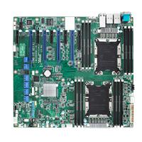 研華ASMB-975 雙路LGA3647-P0 Intel? Xeon? Scalable 服務(wù)器主板，帶12個 DDR4, 4個 PCIe x16 + 1個 PCIe x8 + 4 個PCIx4, 14 個 SATA3, 8 個USB3.0, Dual 10GbE, IPMI