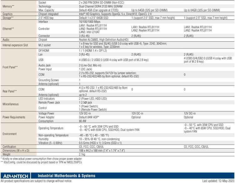 研華EPC-T4286 適配Intel? 第8/9代 Core? i 系列處理器，搭載H310芯片組。1U超薄高度，性能強(qiáng)勁。