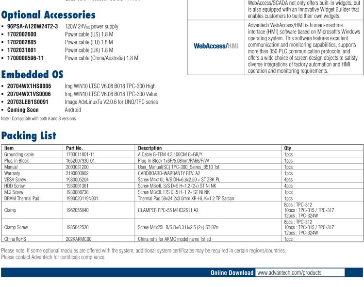 研華TPC-312 12.1" XGA TFT LED LCD工業(yè)平板電腦，搭載第八代Intel?Core?i3/ i5/ i7處理器，內(nèi)置8G DDR4 RAM